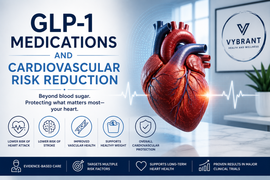 GLP-1 Medications and Cardiovascular Risk Reduction: How These Medications Help Protect Heart Health