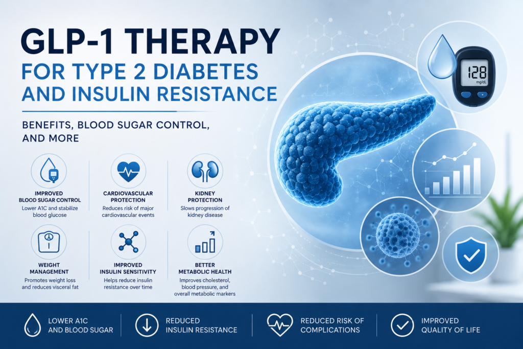 GLP-1 therapy for type 2 diabetes