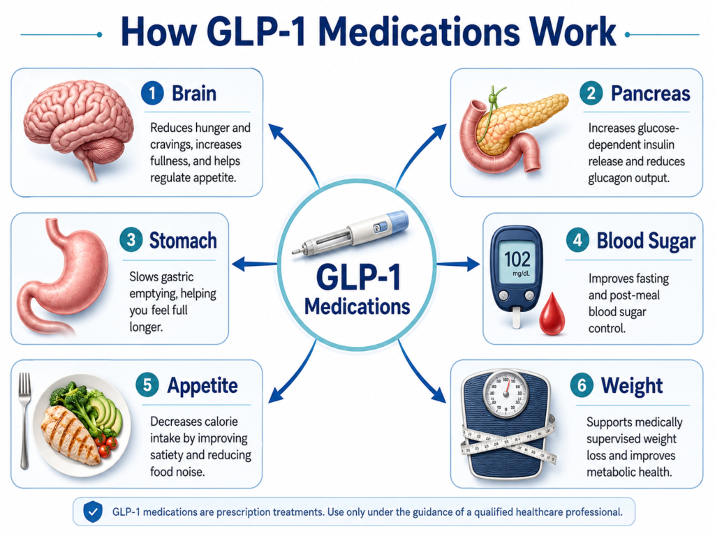 How GLP-1 medications work